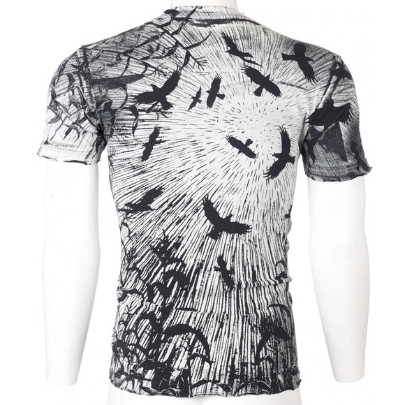 AFFLICTION Men's T-Shirt CORN REAPER - Picture 7 of 8